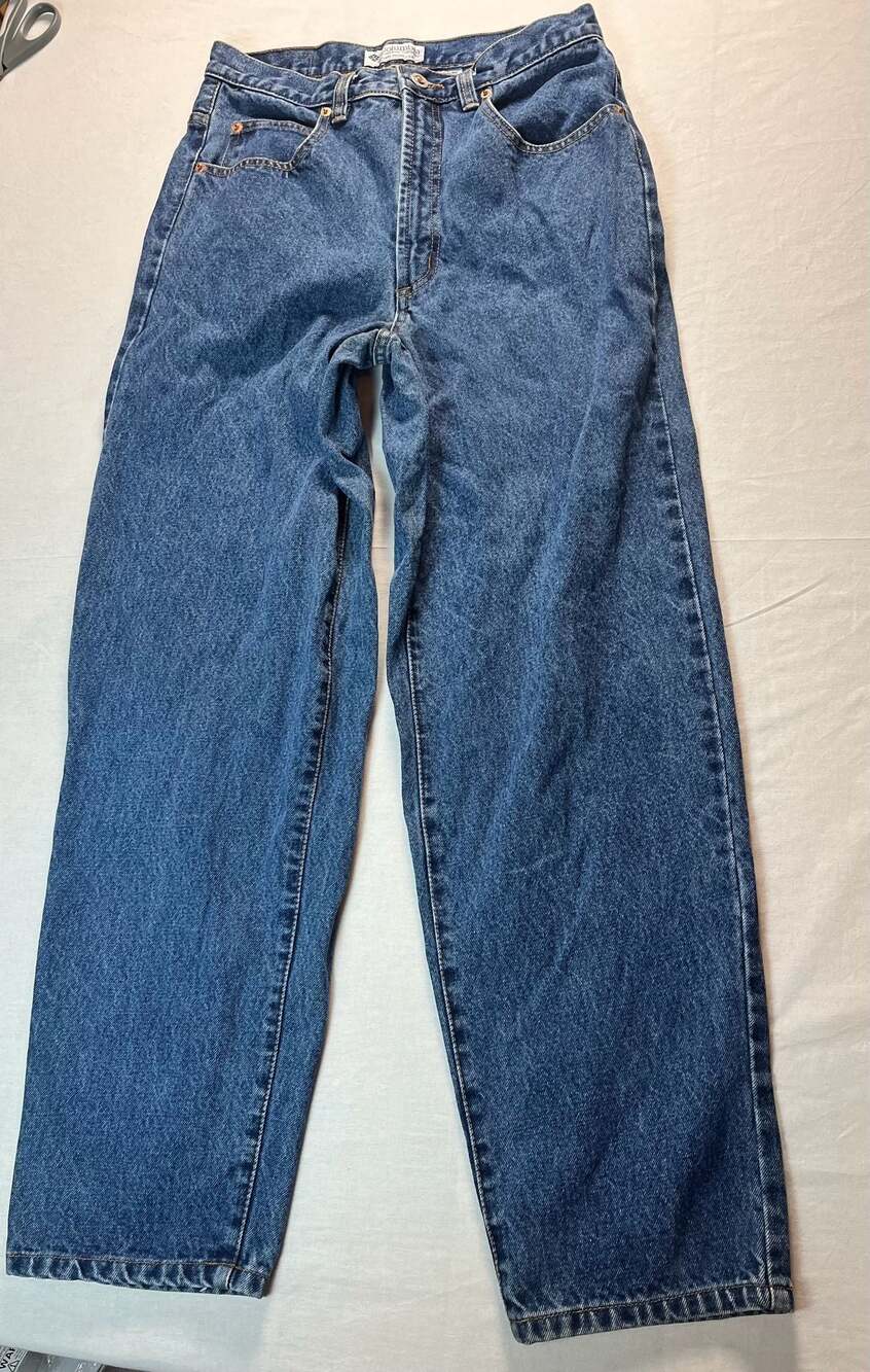 Vintage Columbia Women's Relaxed Fit High Rise Blue Denim Jeans Size 6 Gorpcore